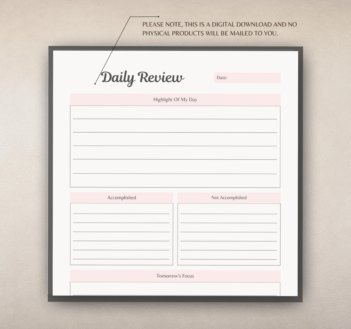 Health & Self-Care Planner | Wellness Journal, Habit Tracker & Mental Health Organizer PDF Download