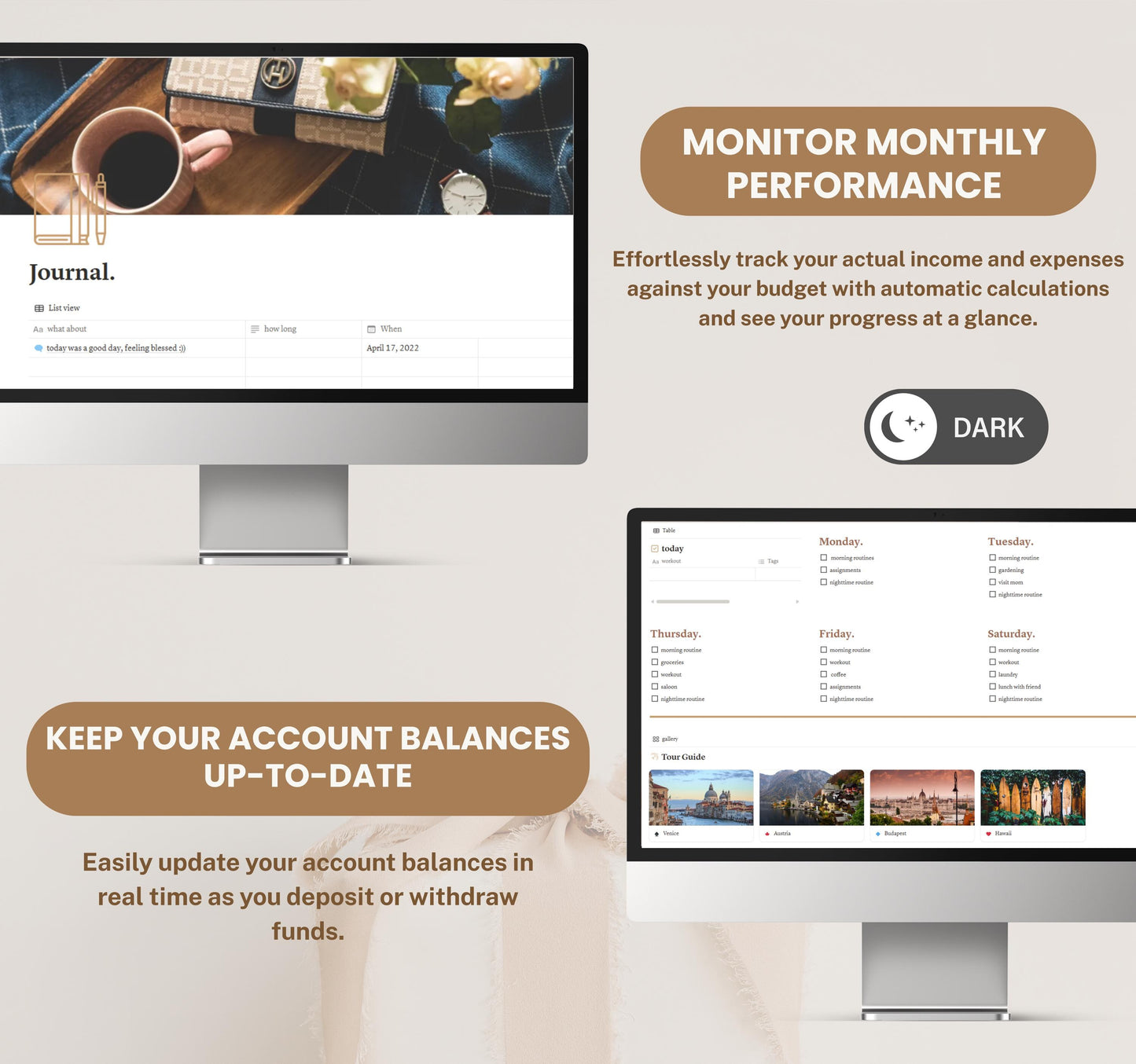 Ultimate Notion Template | All-in-One Digital Dashboard & Productivity System | Life & Business Organizer