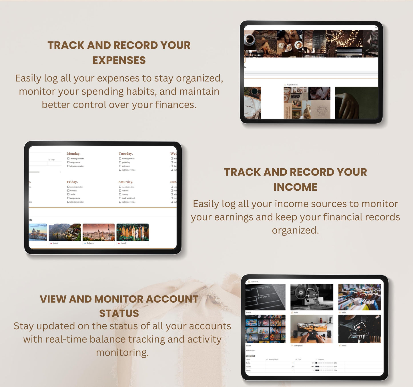 Ultimate Notion Template | All-in-One Digital Dashboard & Productivity System | Life & Business Organizer