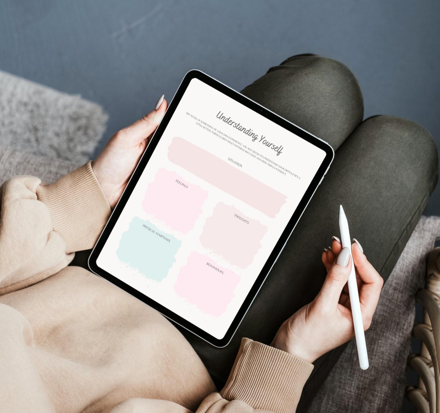 Mental Health Planner Bundle | Self-Care Journal, Anxiety Tracker & Wellness Organizer PDF