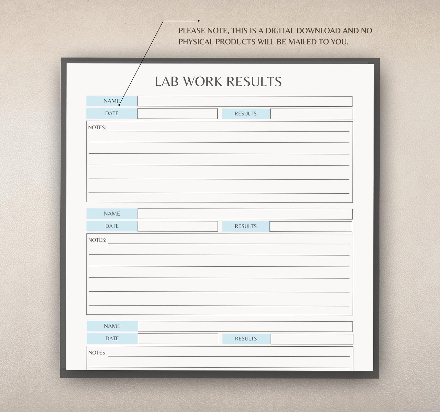 Digital Medical Planner | Health Tracker, Medication Log & Doctor Visit Organizer | Symptom Journal PDF Download