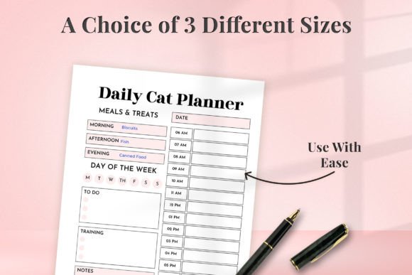 Cat Care Planner | Printable Pet Journal, Health Record & Vet Appointment Tracker | Digital Download