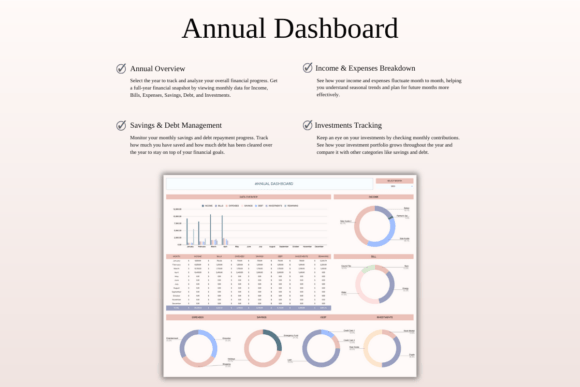 Business & Finance Bundle | Income & Expense Tracker, ChatGPT Prompts & Content Creator Spreadsheet | Digital Download