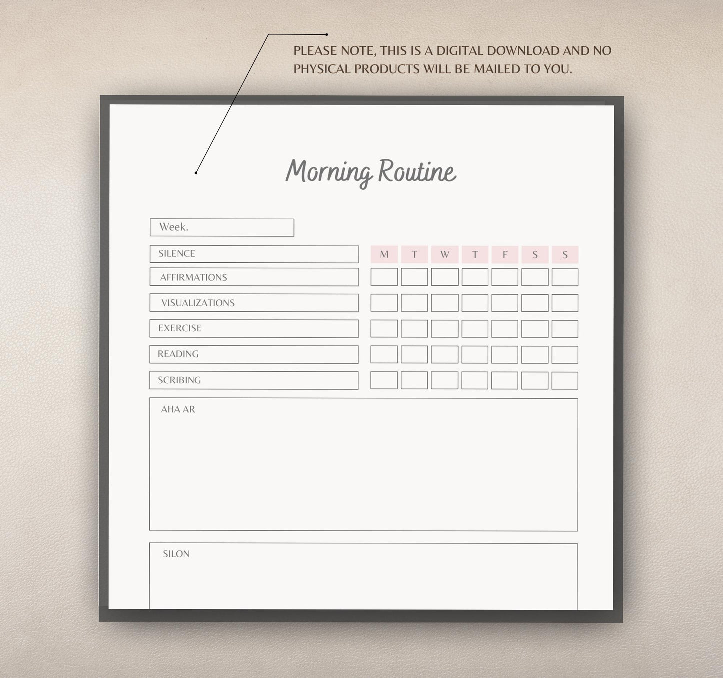 Mental Health Planner Bundle | Self-Care Journal, Anxiety Tracker & Wellness Organizer PDF