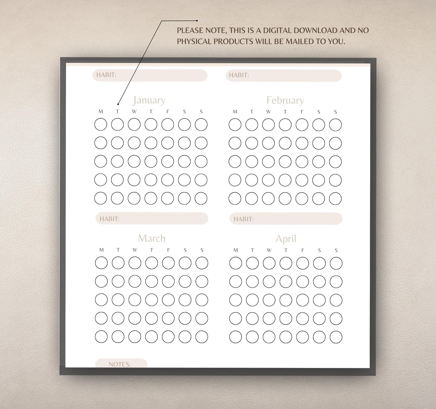 Mental Health & Mood Planner Bundle | Anxiety & Depression Journal, Self-Care Wellness Organizer & Habit Tracker | Digital Download