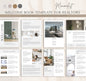 Welcome Book Template for Realtors | Editable Canva Guide for Short-Term Rentals & Vacation Homes