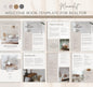 Minimalist Welcome Book Template | Editable Canva Guide for Short-Term Rentals & Vacation Homes