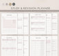 Study & Revision Planner | Academic Organizer, Exam Prep & Homework Tracker PDF Download
