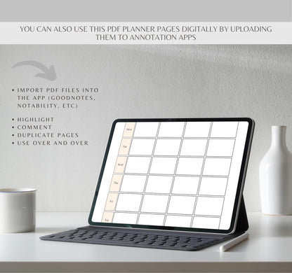 75 Soft Challenge Tracker | Daily Fitness & Wellness Planner, Habit Tracker & Goal Journal PDF Download