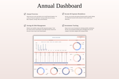 Business & Finance Bundle | Income & Expense Tracker, ChatGPT Prompts & Content Creator Spreadsheet | Digital Download